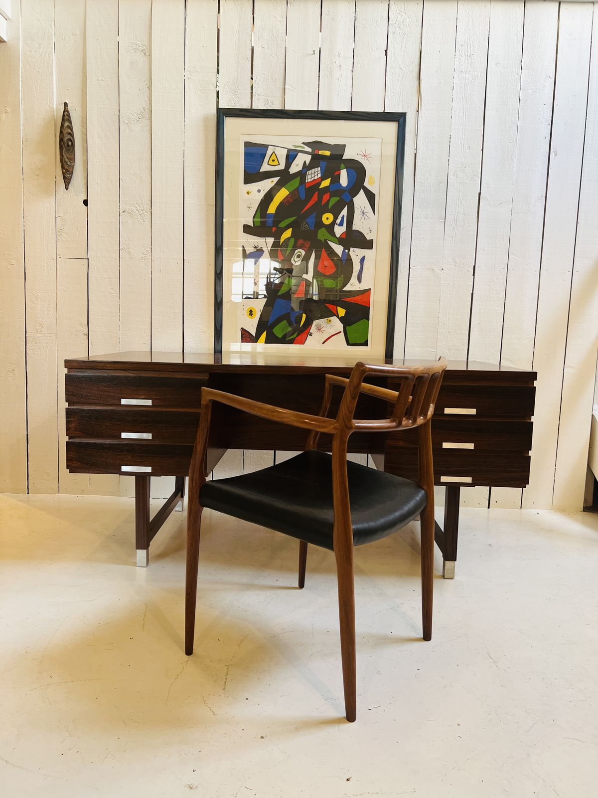 Egil Petersen Danish Desk, 1960s photo vintage