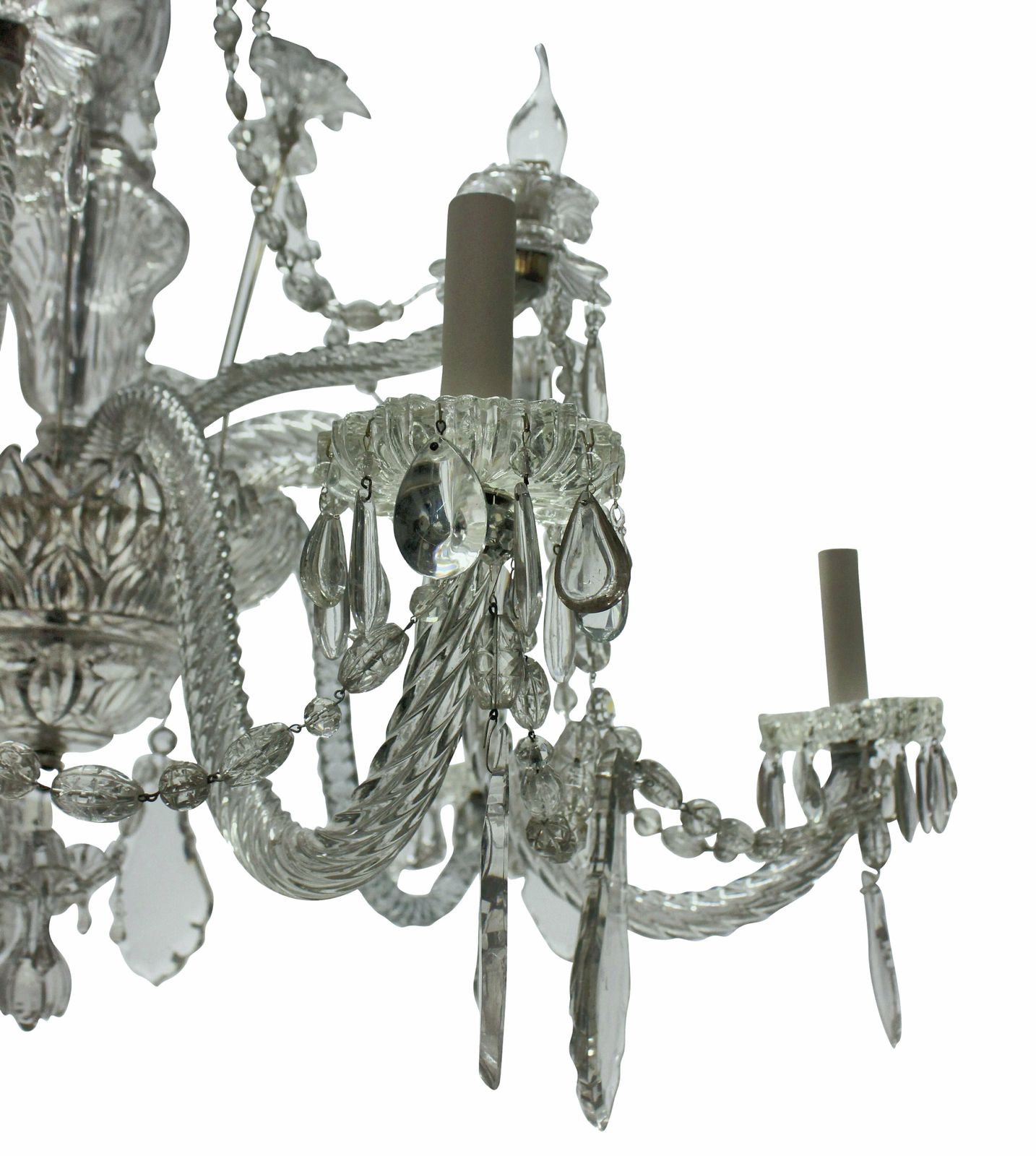A Large French Twelve Arm Baccarat Chandelier photo 6490.0