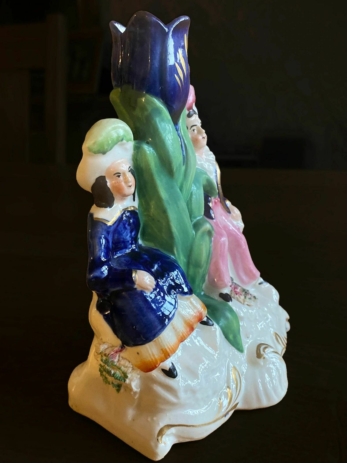 English Staffordshire Spill Vase Circa 1850 60 photo furniture