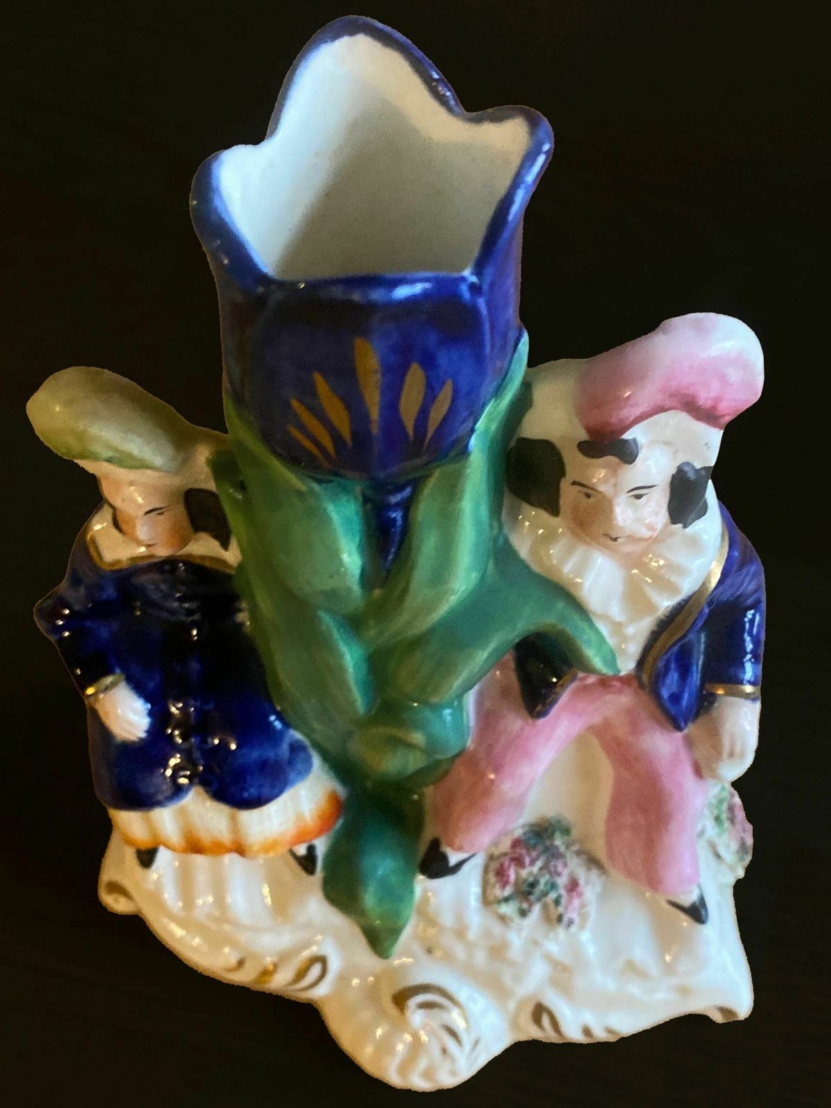 English Staffordshire Spill Vase Circa 1850 60 photo buy