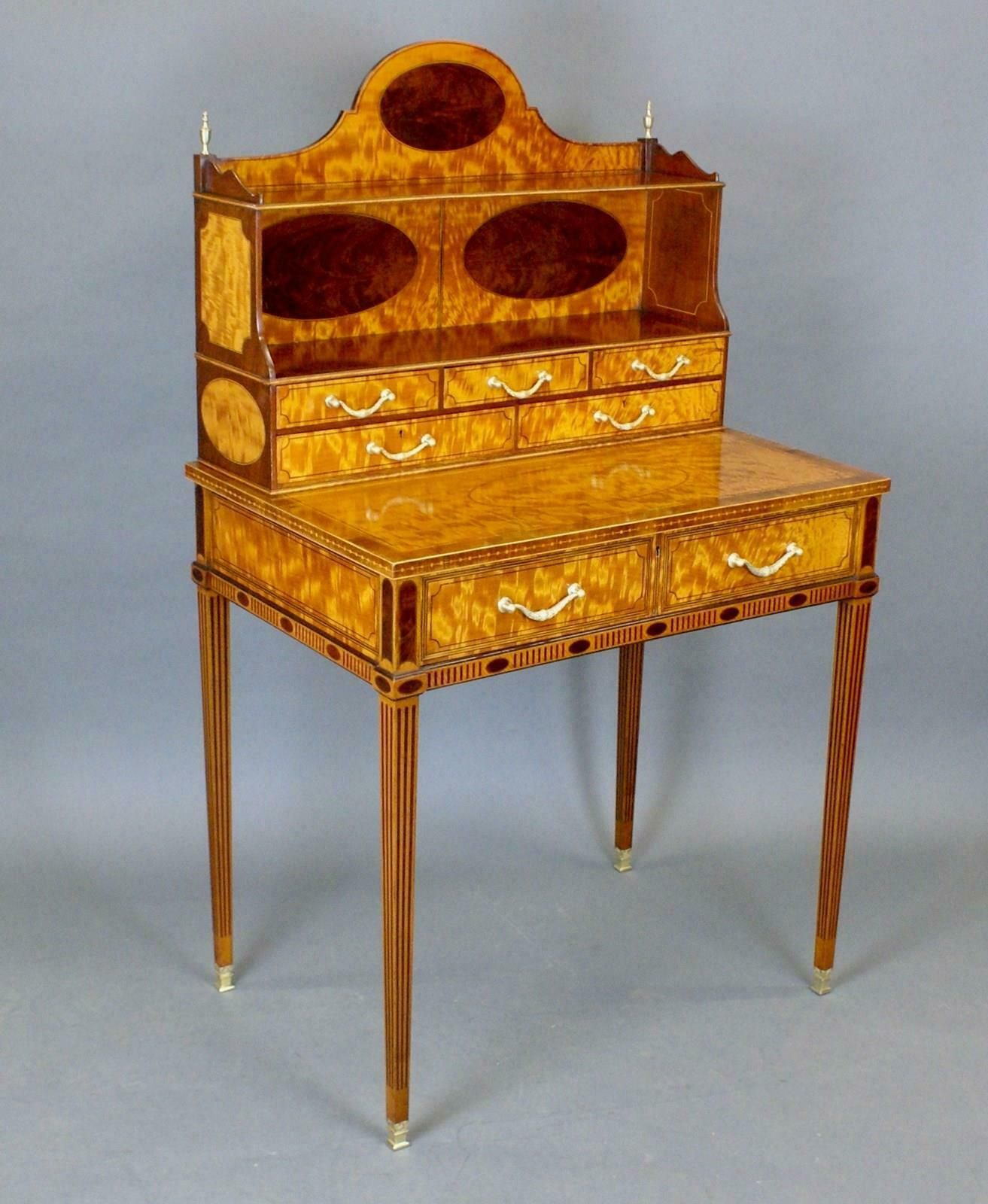 A Superb Satinwood Bonheur Du Jour photo furniture