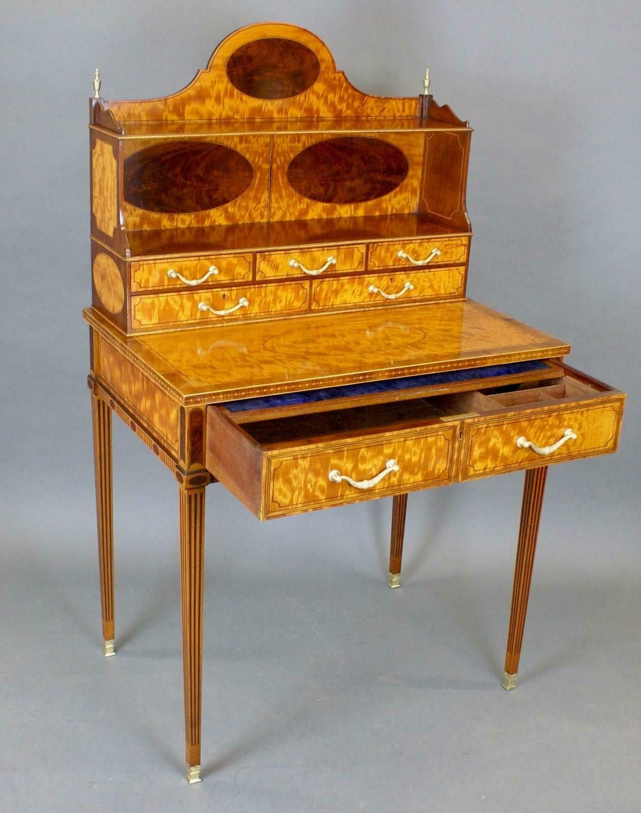 A Superb Satinwood Bonheur Du Jour photo buy