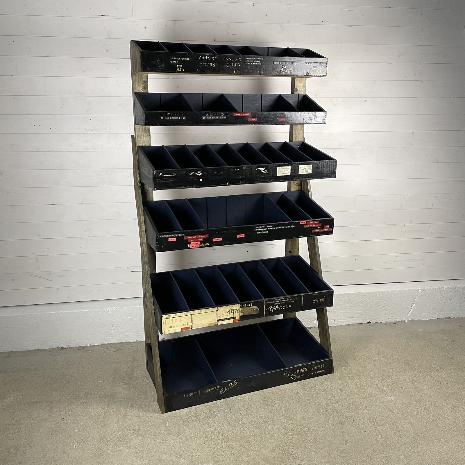 Industrial Factory Parts Shelving Unit photo furniture
