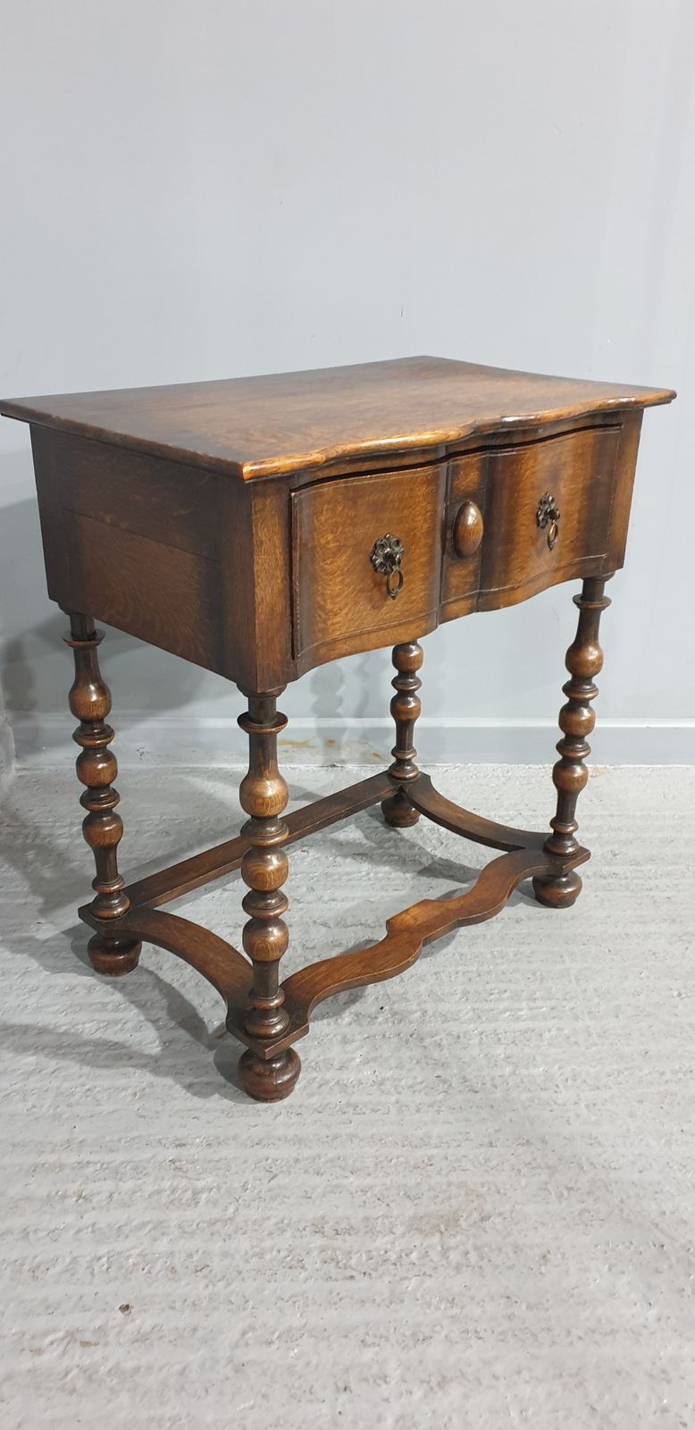 Very Good Oak Side Table, 1920s photo 795.0