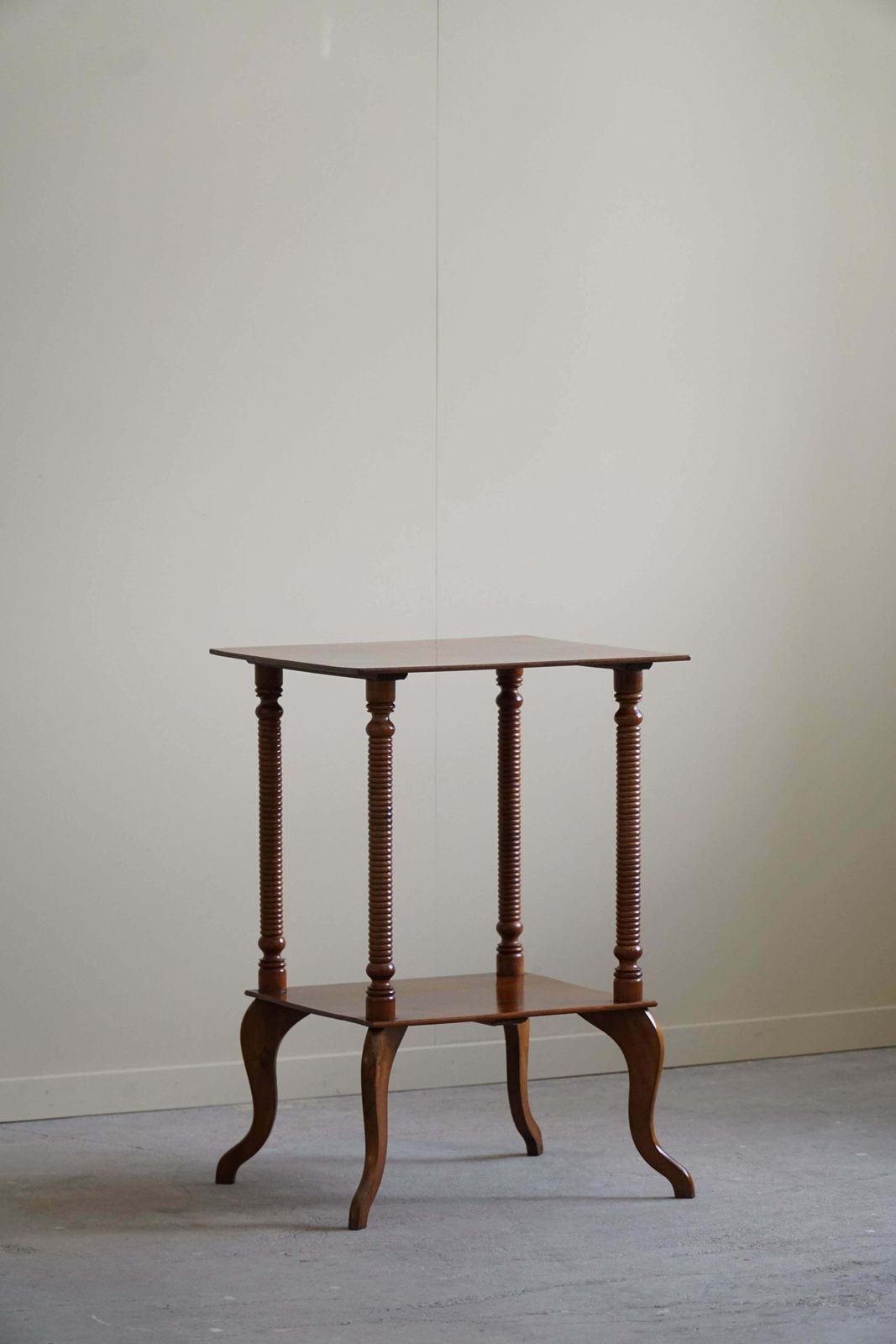 Danish Side Table / Pedestal With Finely Carved Legs, Early 20th Century photo for sale