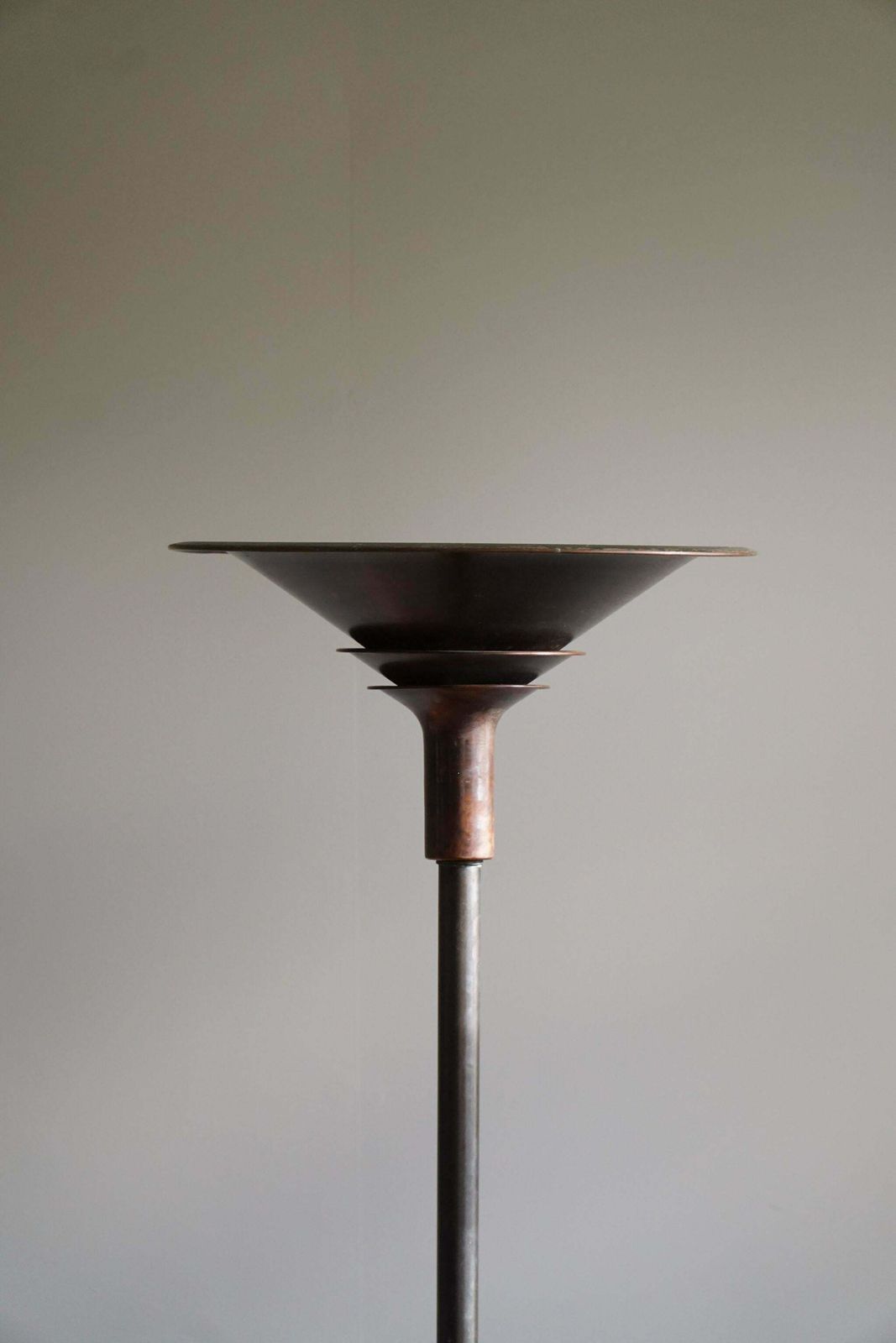 Danish Art Deco Uplight Floor Lamp By Louis Poulsen, Model "A Lamp", 1930s photo furniture
