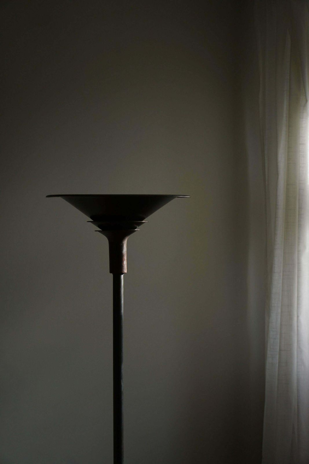 Lighting Danish Art Deco Uplight Floor Lamp By Louis Poulsen, Model "A Lamp", 1930s photo