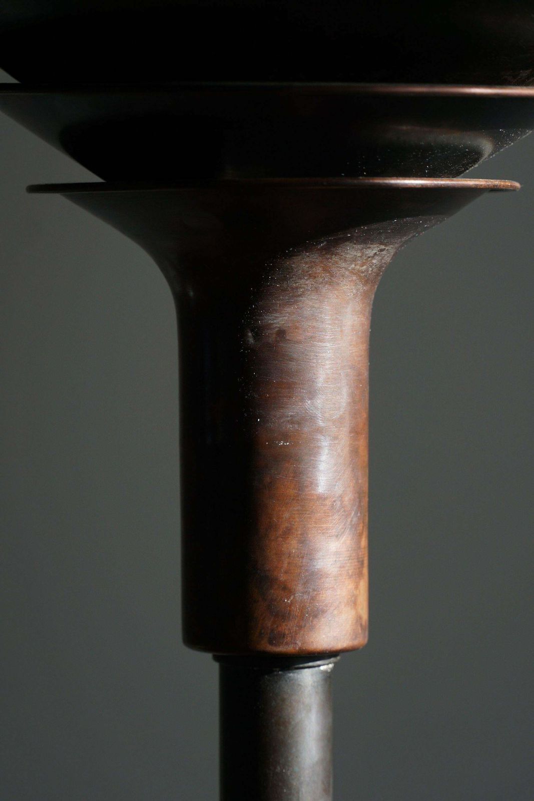 photo vintage Danish Art Deco Uplight Floor Lamp By Louis Poulsen, Model "A Lamp", 1930s