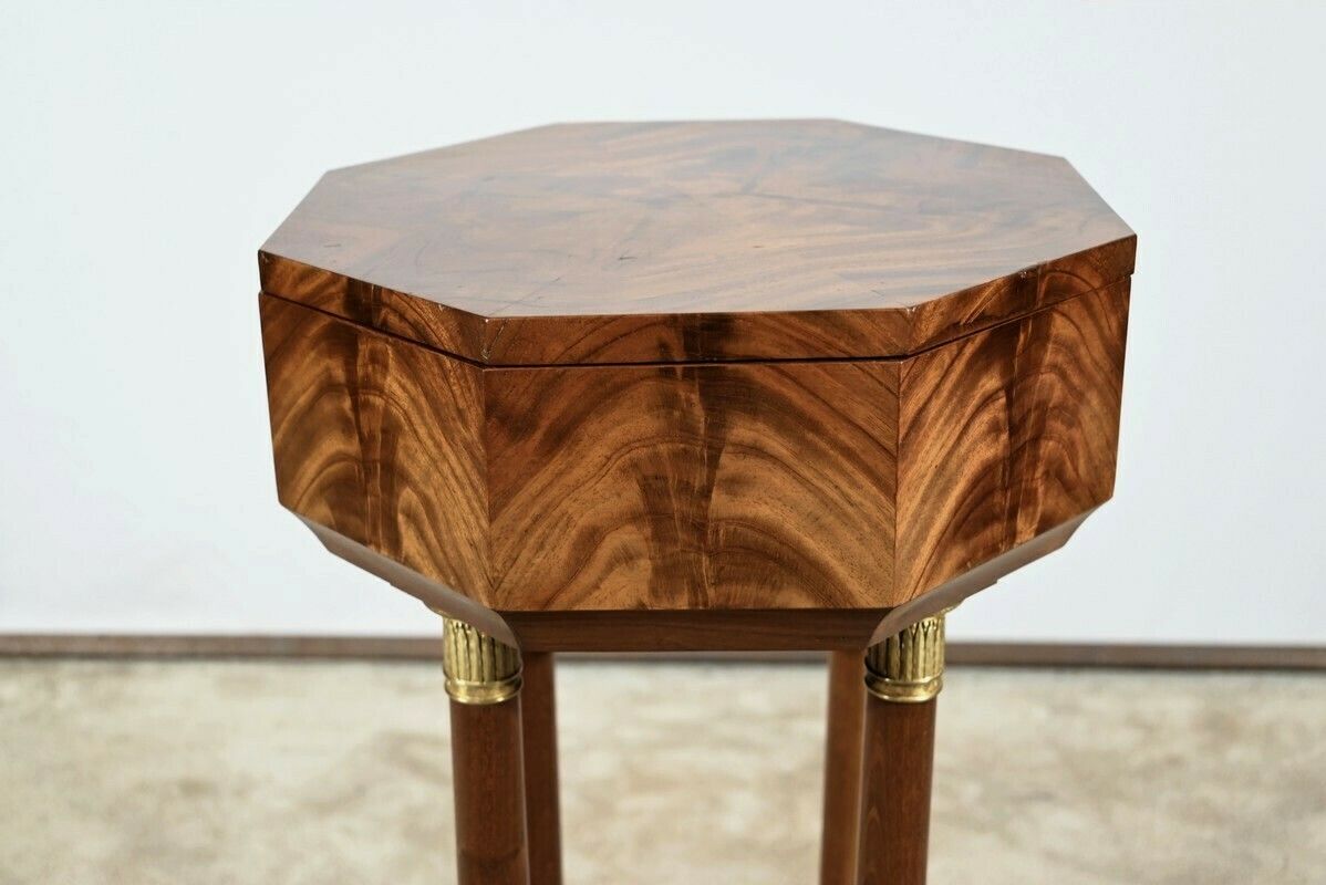Small Powder Pedestal Table, Empire Style – 2nd Half Of The 19th Century photo buy