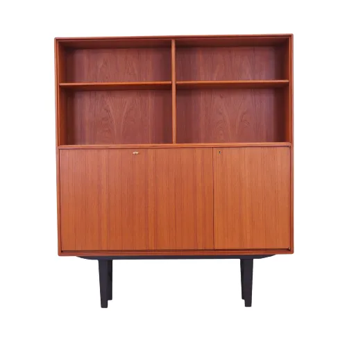 Teak Bookcase, Scandinavian Design, 1960s, Designer: Bertil Fridhagen, Production: Bodafors