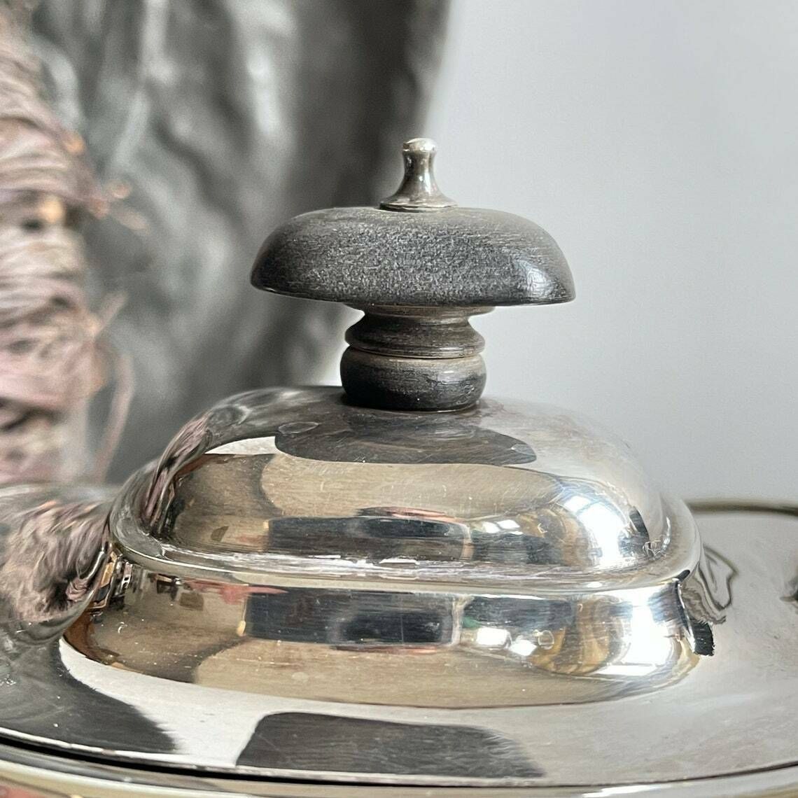 Tea Set 3 Piece Silver Plated   Martin Hall & Co Teapot   Sugar Bowl   Milk Jug   Downton Abbey   Shabby Chic photo for sale