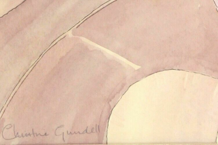 Watercolour By Christine Gundell. Everlasting Flowers photo for sale