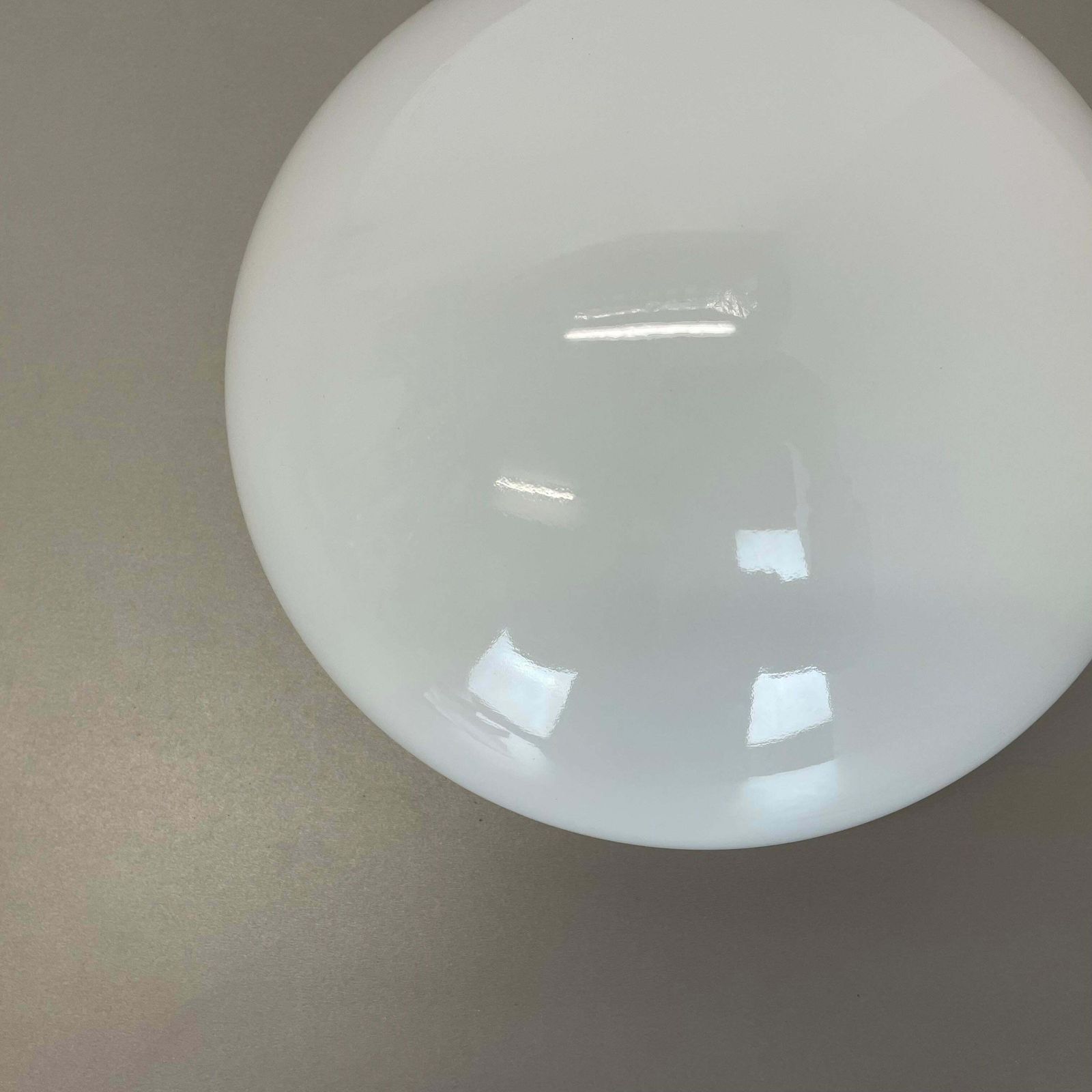 Rare Glass Ceiling Wall Light "Wv339" By Wilhelm Wagenfeld Lindner Germany, 1960 photo vinterior