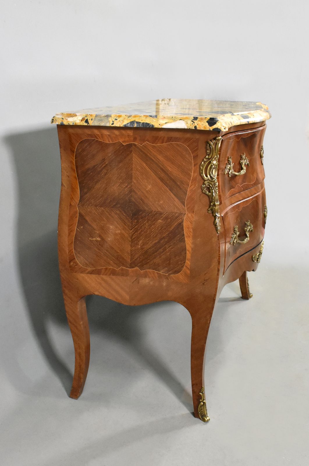photo furniture French Bombe Commode Louis XV Style