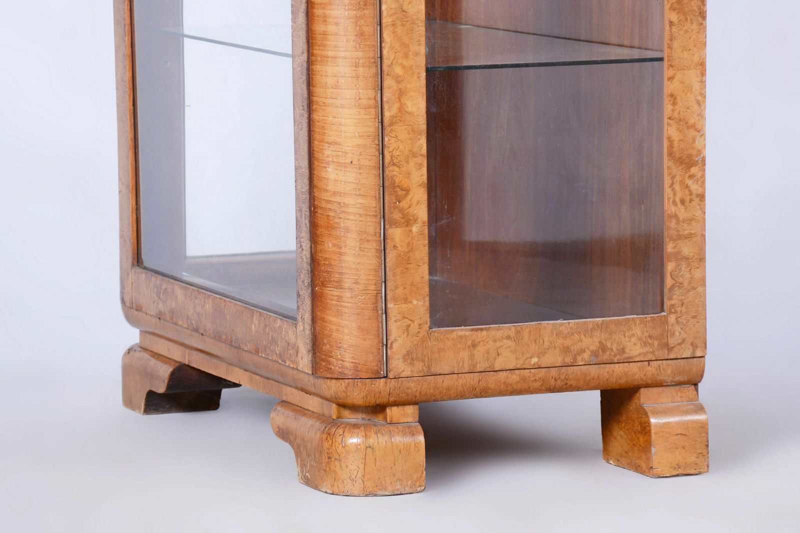 photo for sale Restored Artdeco Display Cabinet, Jindrich Halabala, Up Zavody, Czech, 1930s