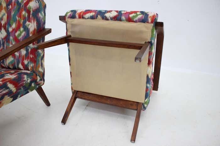 photo furniture 1960s Pair Of Restored Armchairs  Czechoslovakia