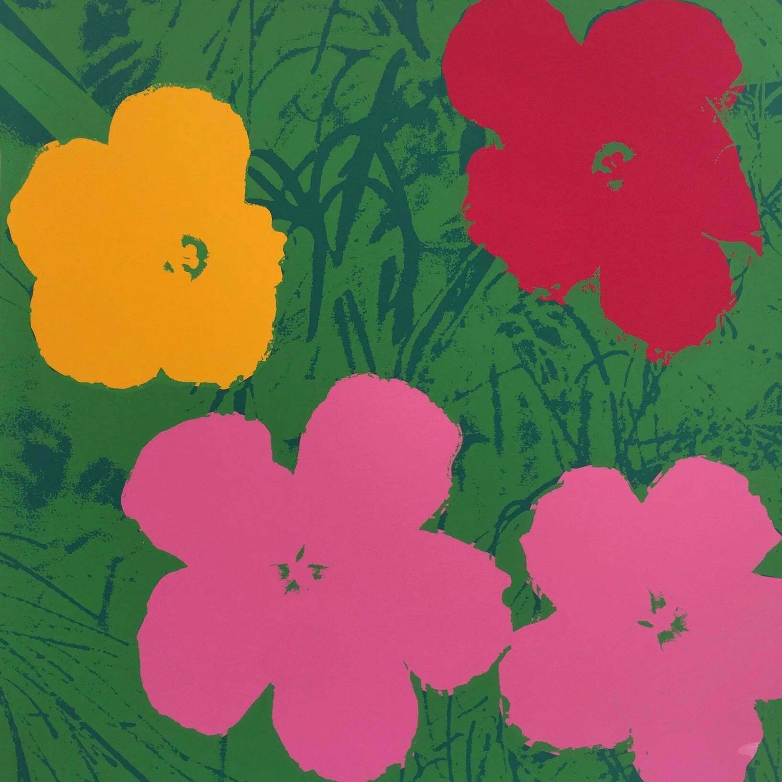 Andy Warhol (Sunday B. Morning) Flowers 11:68