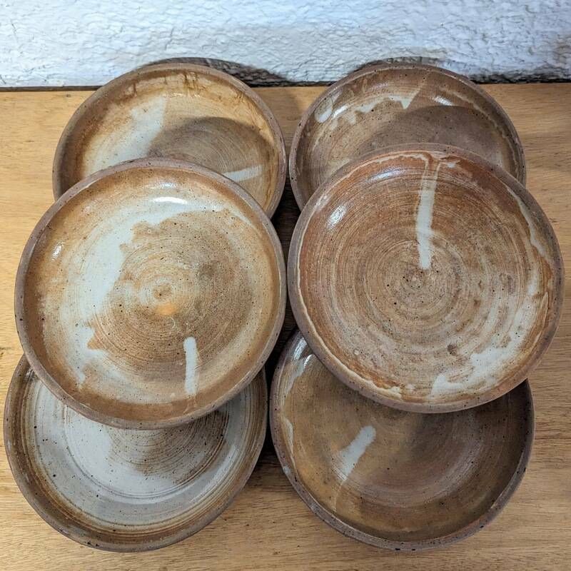 6 Stoneware Plates photo vinterior