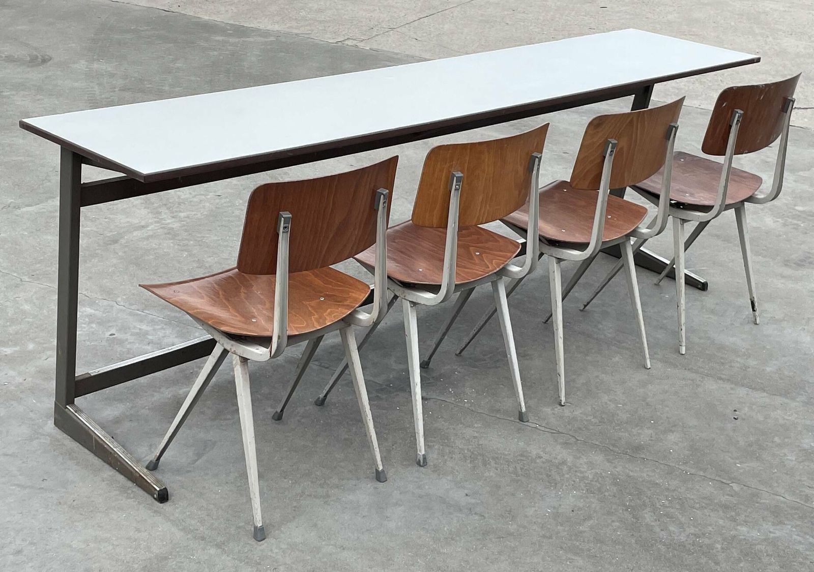 Industrial Desk Xxl 50's Design Minimalist photo furniture