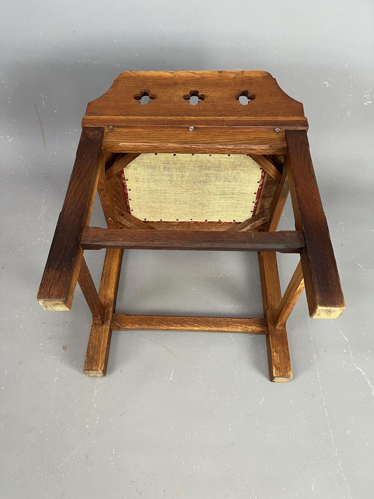 Set Of 3 Gothic Revival Hall Seats photo Furniture