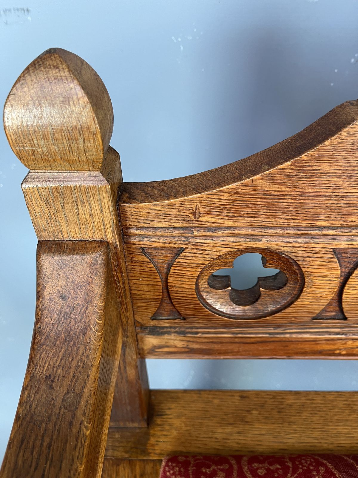 photo for sale Set Of 3 Gothic Revival Hall Seats