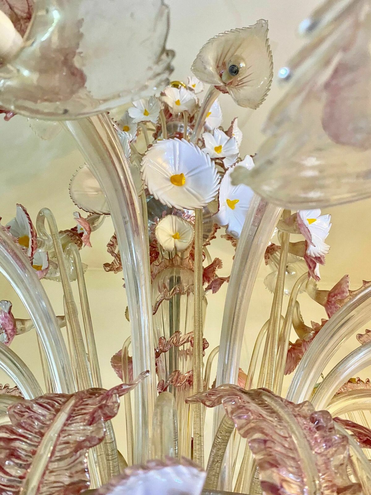 Barovier Et Toso Xxl Murano Glass Chandelier photo for sale