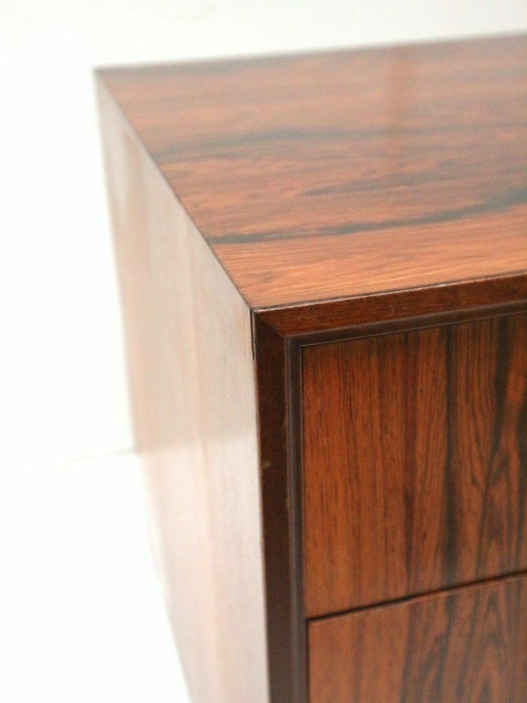 Vintage Rosewood Hanging Chest Of Drawers / Sideboard Made In The 60s photo Furniture