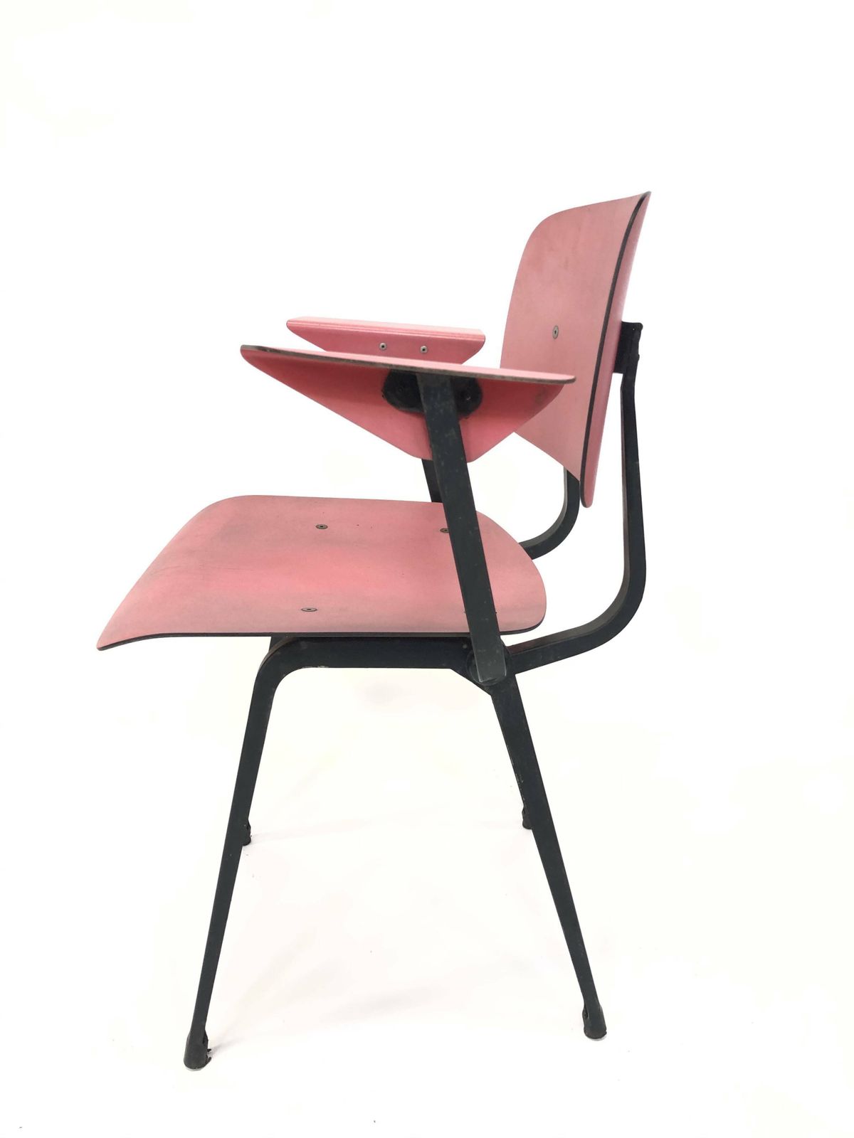 Set Of 4 Friso Kramer Revolt Chairs First Edition With Armrests photo Furniture