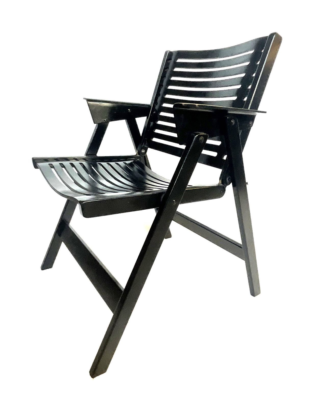 Niko Kralj Rex Plywood Folding Chair For Stol 1950s In Black photo furniture