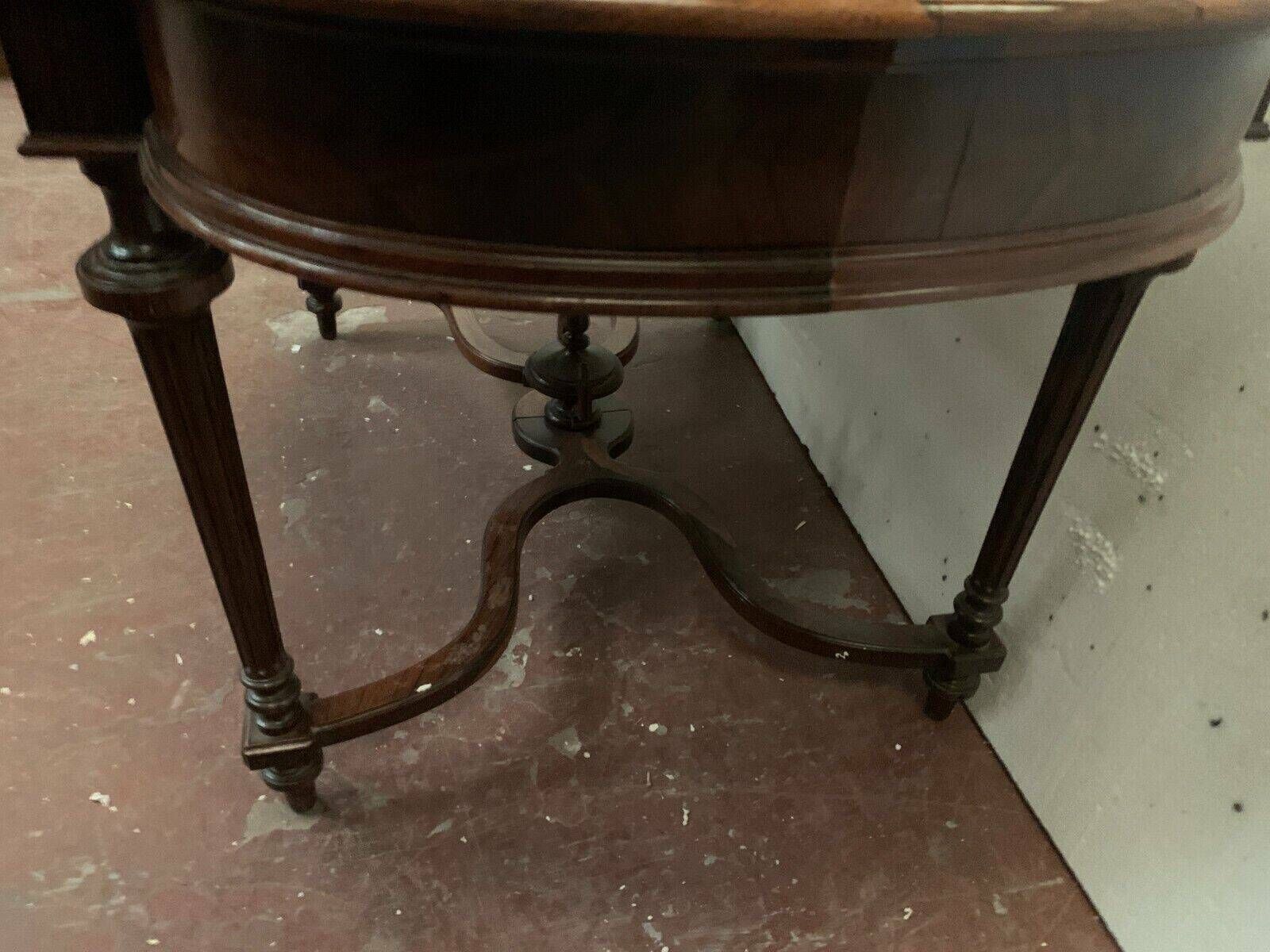 Napoleon III Desk Table In Rosewood And 19th Century Veneer photo vinterior