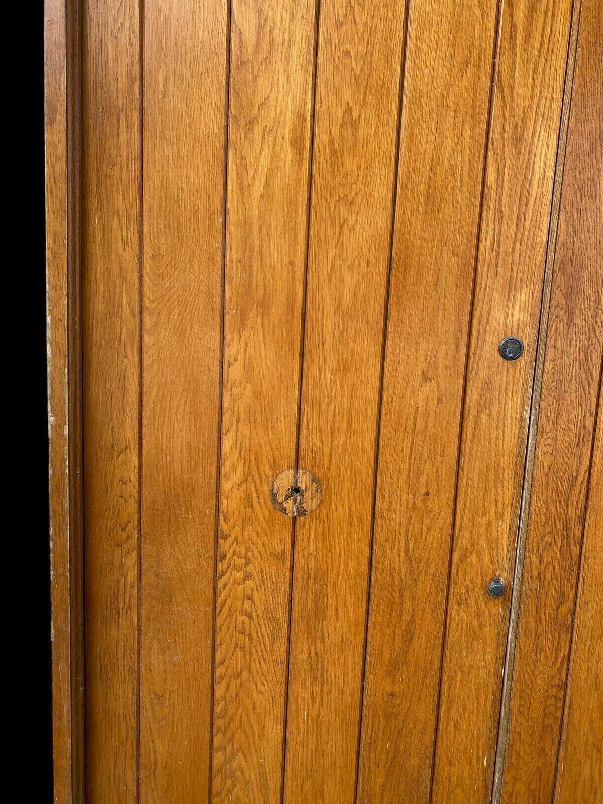 Large Solid Oak Front Doors Frame Antique Period Style Reclaimed Old Hardwood photo Home Fixtures