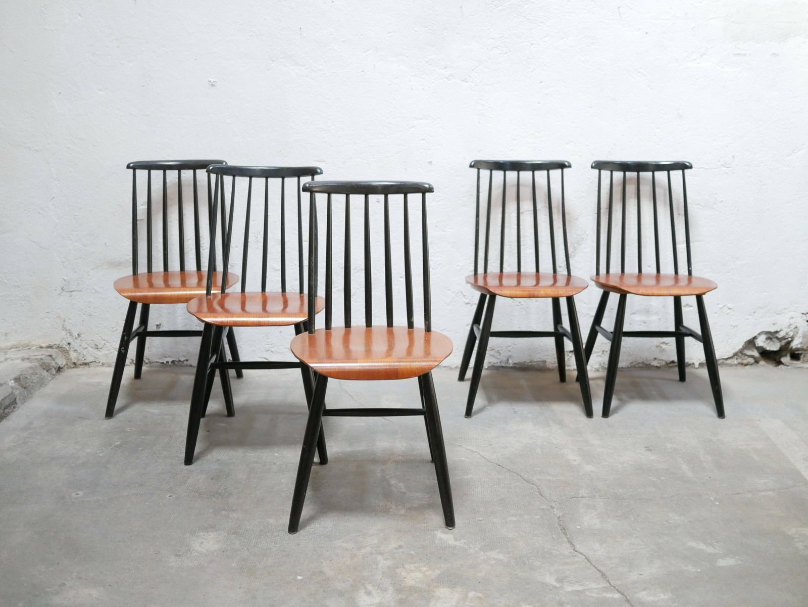 Vintage Scandinavian Chair By I.Tapiovaara Model Fanett photo vinterior
