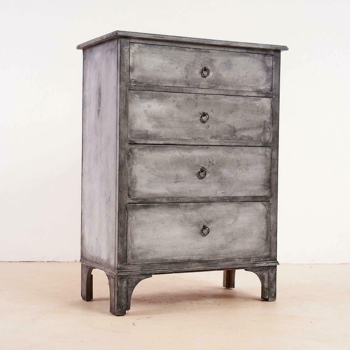 Cabinet With Four Drawers, Shabby photo furniture