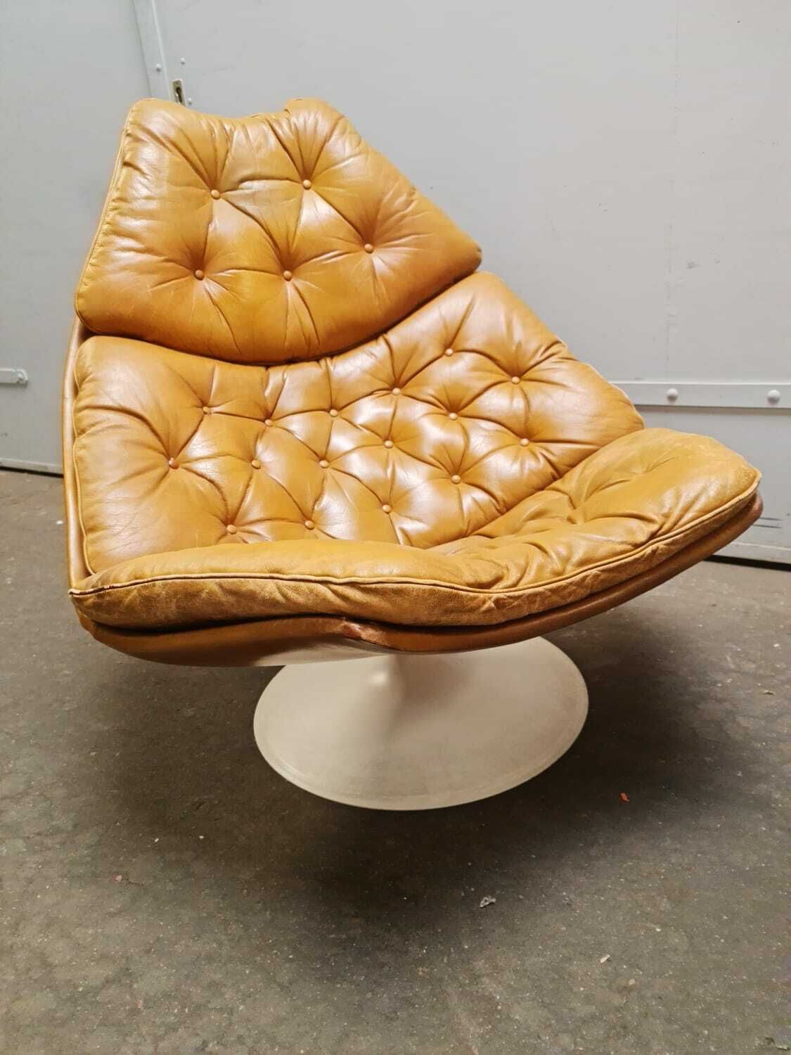 F588 Lounge Chair By Geoffrey Harcourt For Artifort, 1960s photo vintage