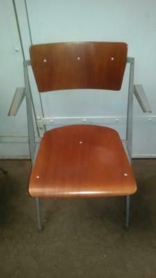 Chairs Pyramids By Wim Rietveld For Ahrend Cirkel, 1964, Set Of 4 photo furniture