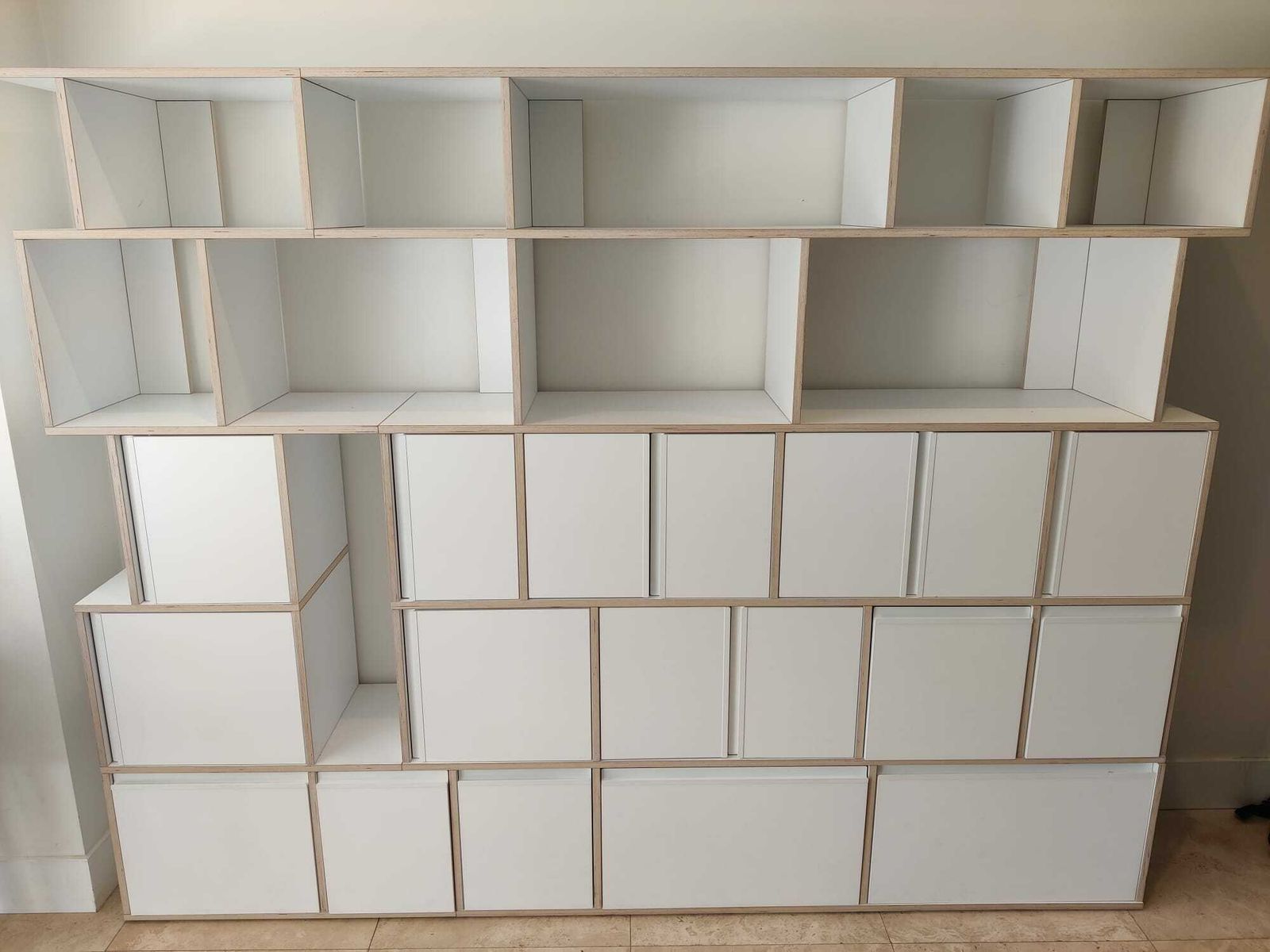 Large Tylko Scandinavian Style Shelving Unit With Drawers And Cupboards photo for sale