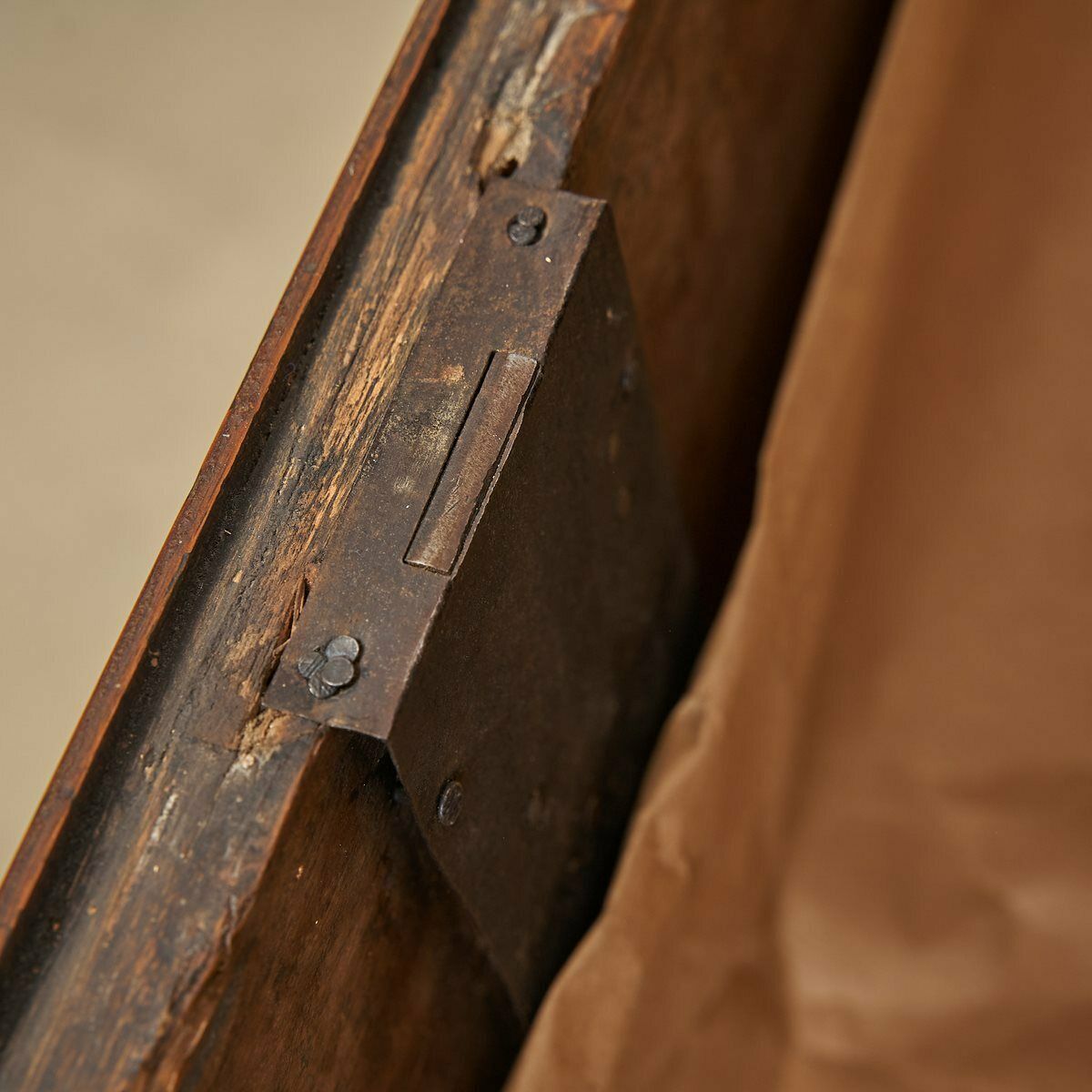 Louis XVI 2 Drawer Dresser In Walnut And Cherry photo vinterior