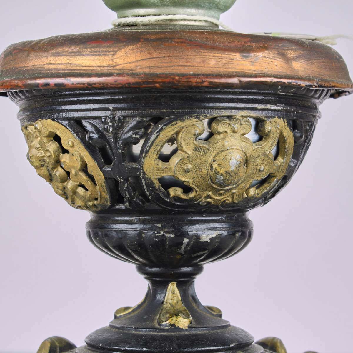 Transformed Candle Holder Lamp photo for sale