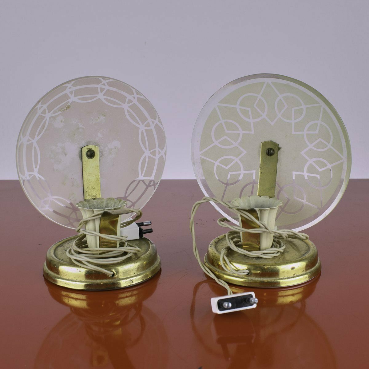 Pair Of Table Lamps From The 1950s photo furniture