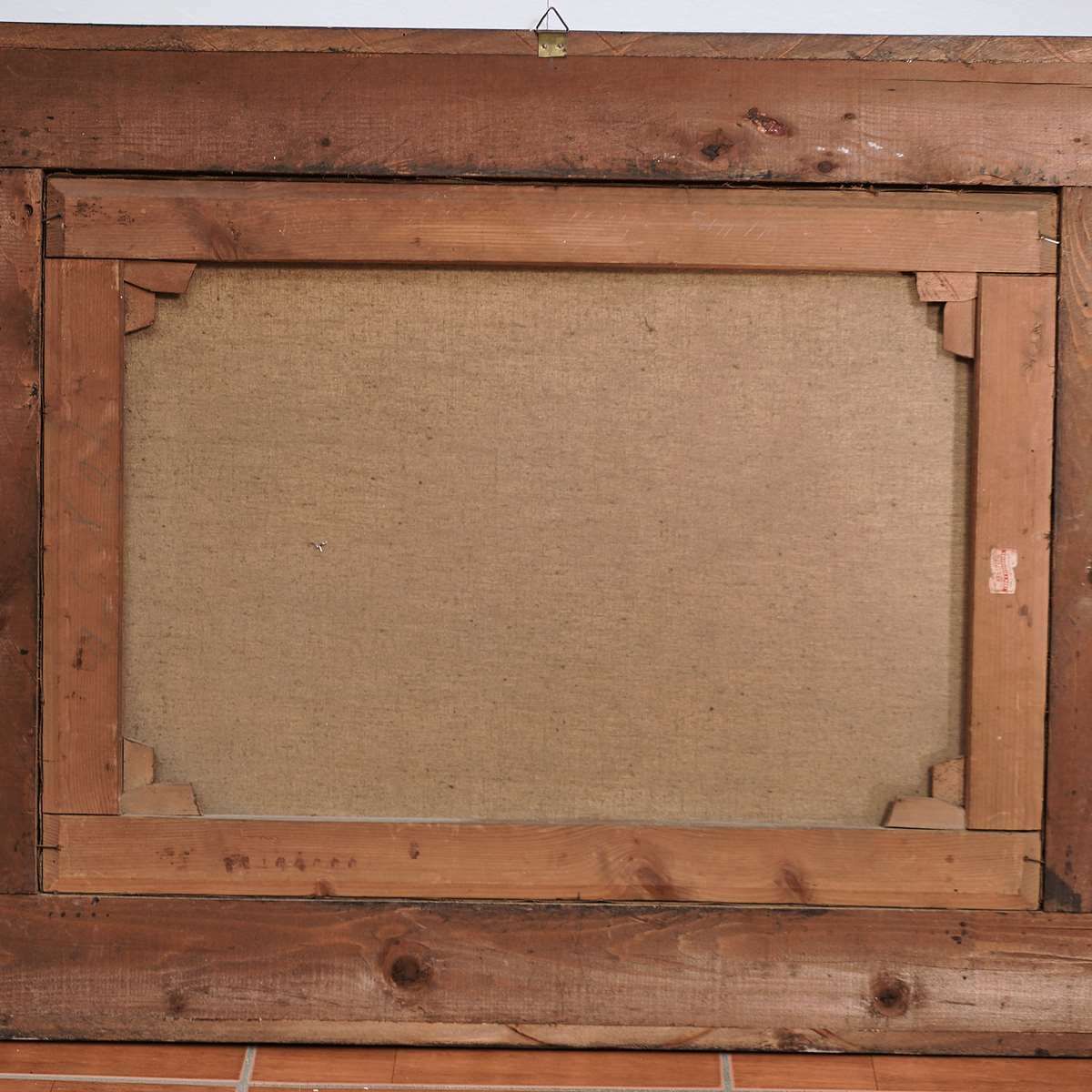 Pair Of Still Life Paintings From The Early 1900s photo vintage
