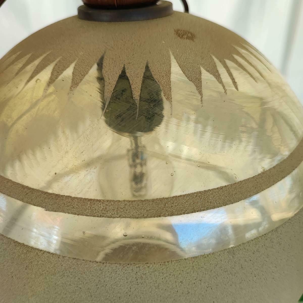 Boccia Chandelier In Worked Glass From The 70s   80s photo for sale