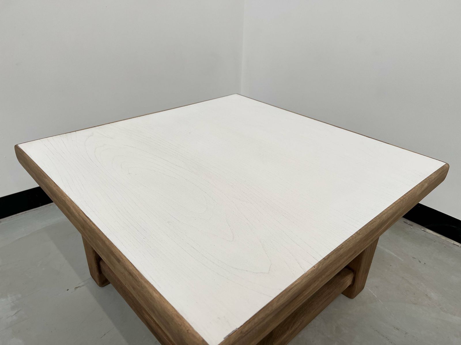 Modernist Square Coffee Table In Oak photo 105.0