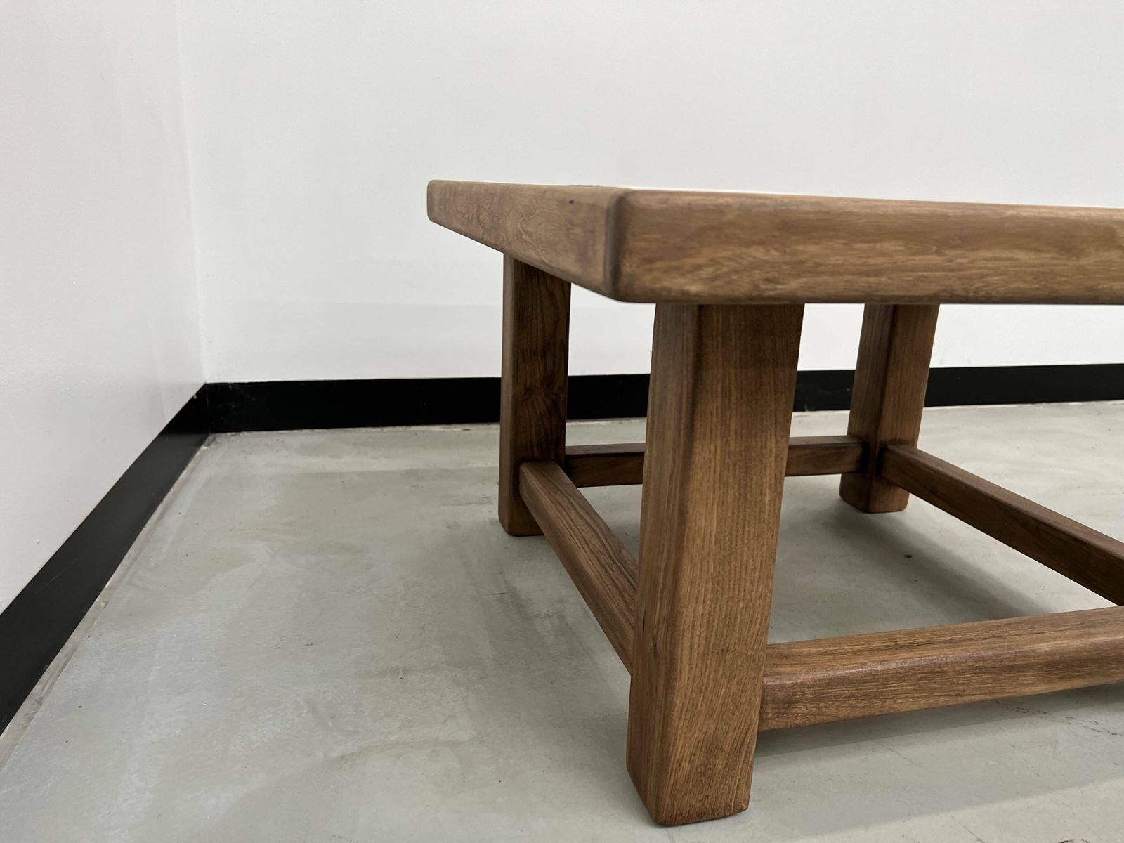 Modernist Square Coffee Table In Oak photo buy