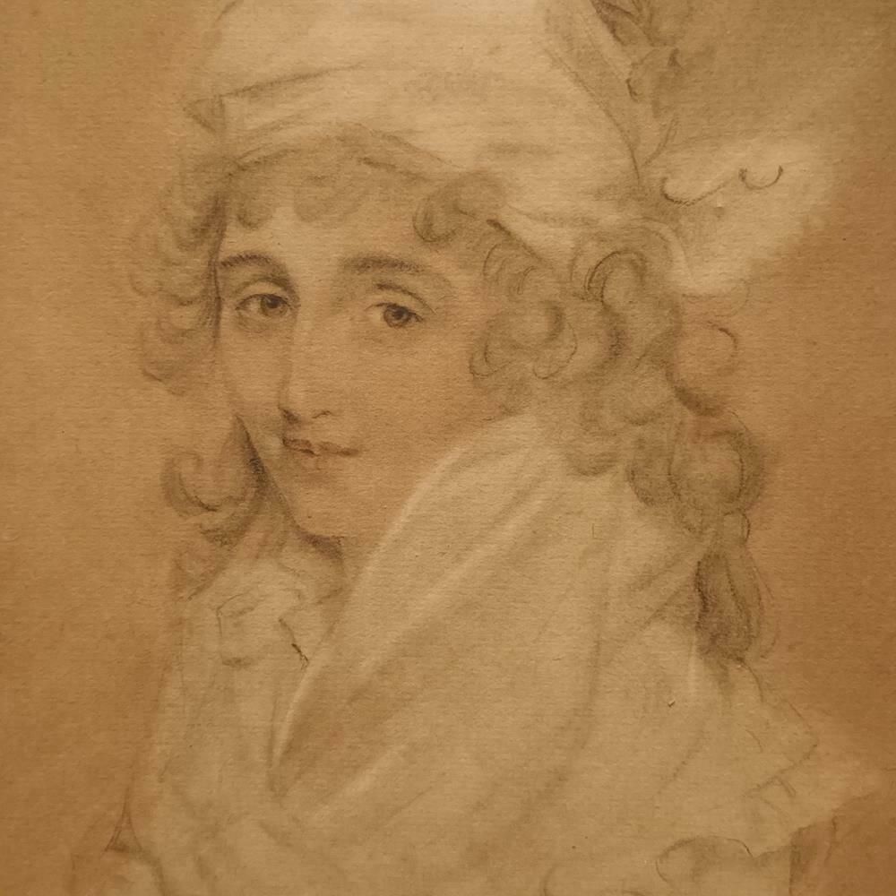 Oval Portrait Of Mrs Jordan, George IV Mistress photo Art