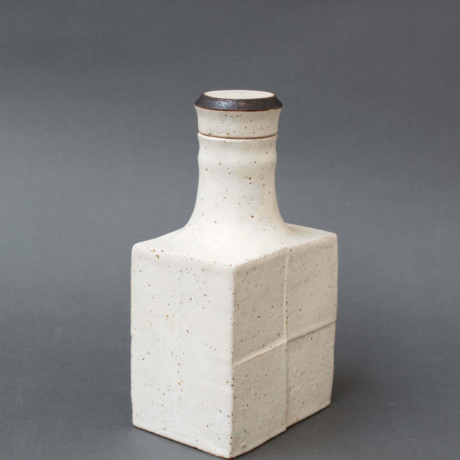 Vintage Italian Decorative Ceramic Bottle By Bruno Gambone (Circa 1980s) photo vintage