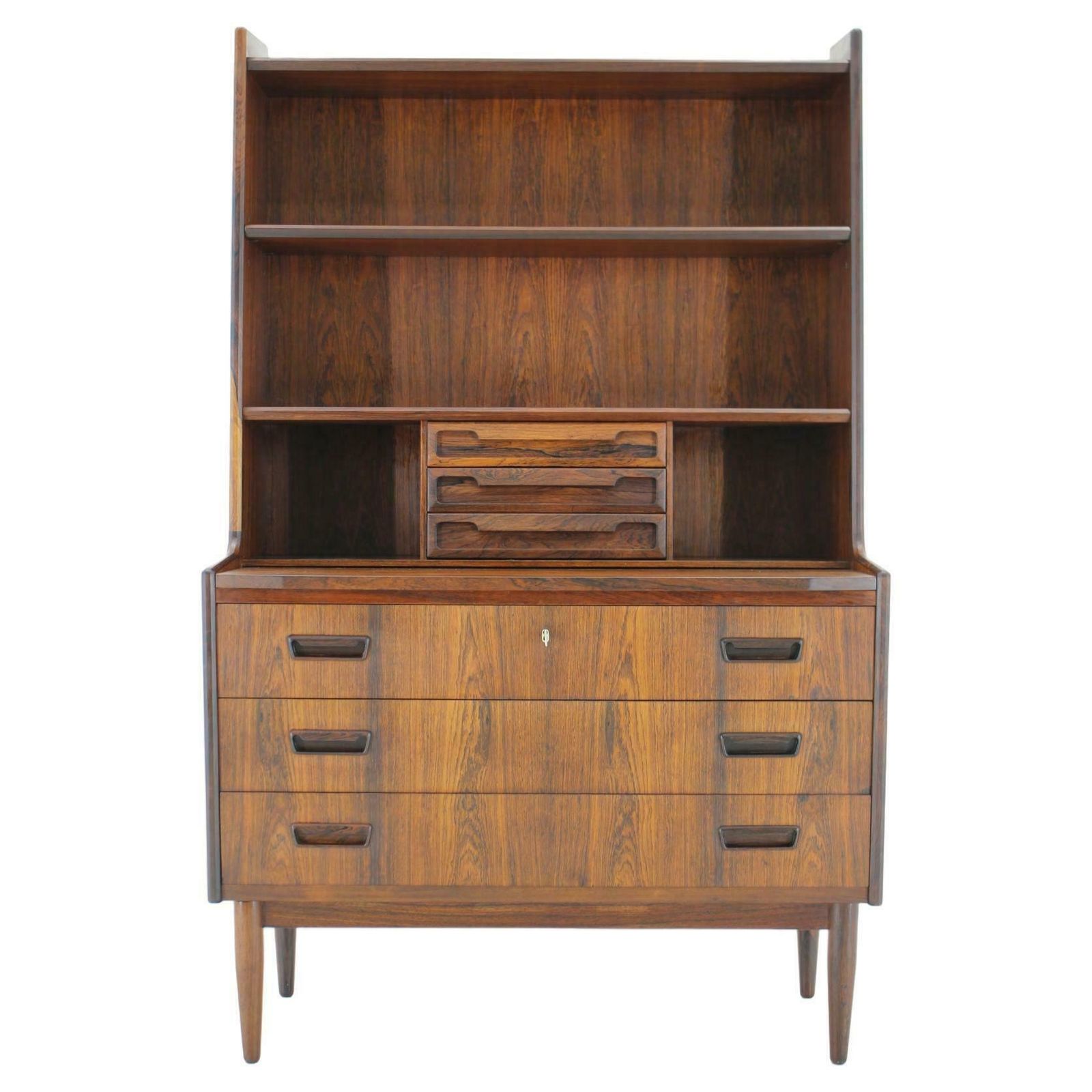 1960s Danish Secretary/Writing Cabinet By Brdr Larsen In Palisander