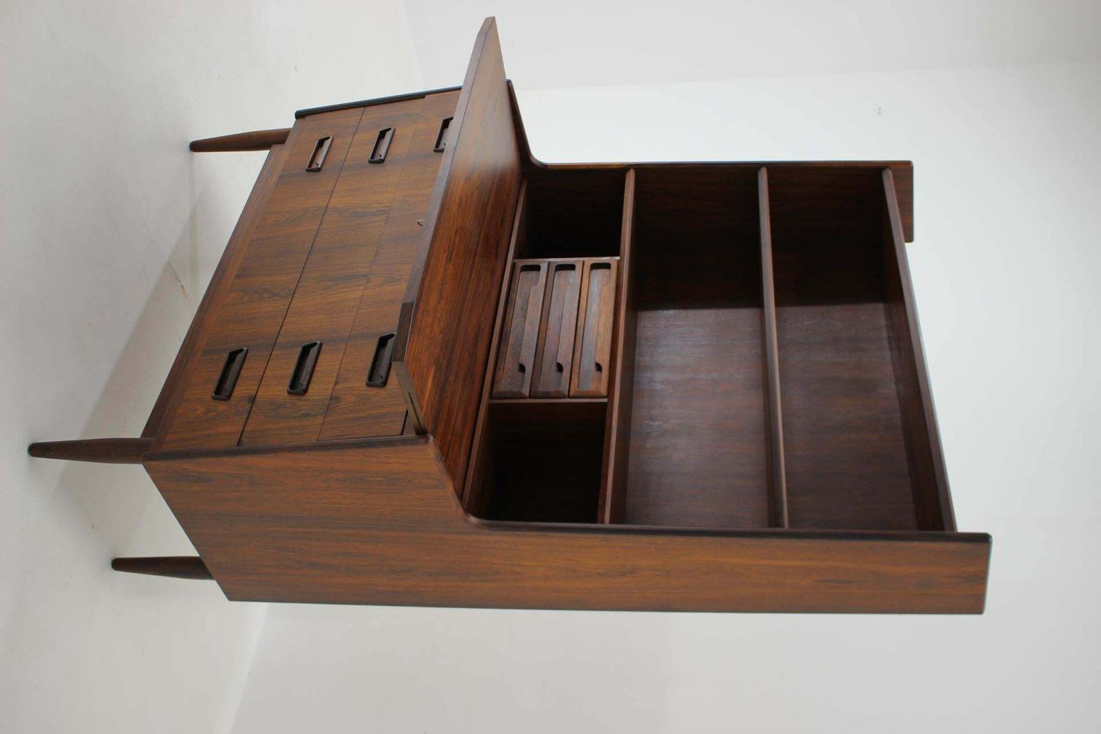 photo vintage 1960s Danish Secretary/Writing Cabinet By Brdr Larsen In Palisander