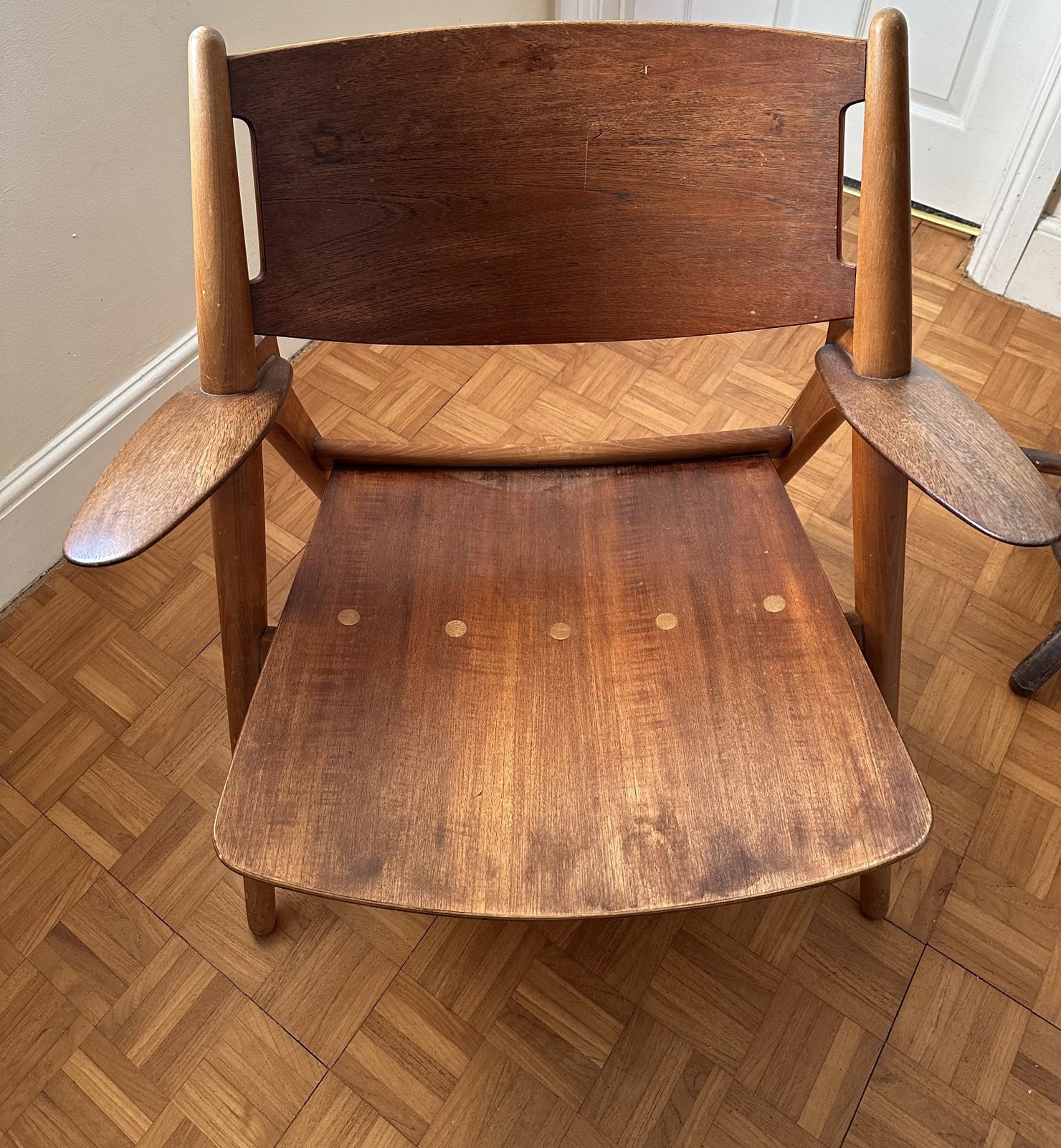 1950 Original Hans Wegner For Carl Hansen & Son Ch28 Chair photo furniture
