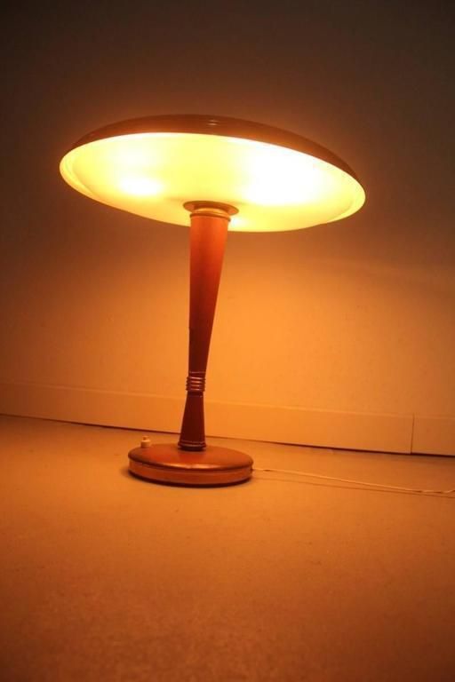 Table Lamp 1950 Lumi Milano Mid Century Italian Design photo vintage