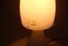 Small Table Lamp Barovier & Toso Murano Art Glass White Color photo furniture